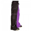 Men Bondage Trouser Punk Rock Transformer Purple Baggy Trouser